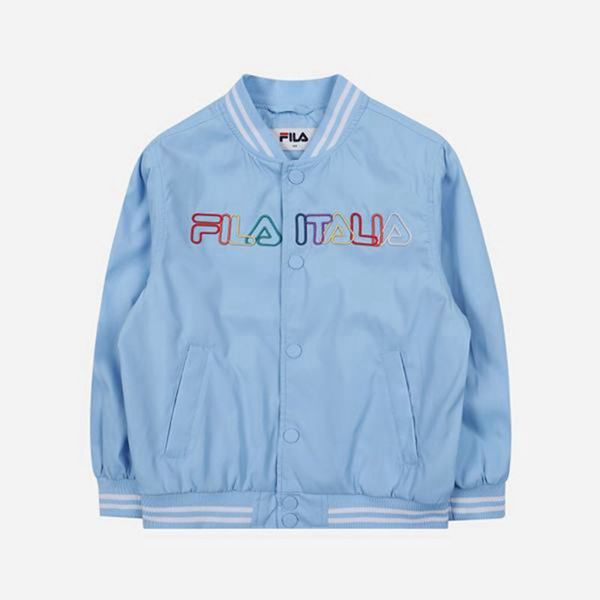 Fila Rainbow Girl's Jackets - Blue,NZ 451-10235